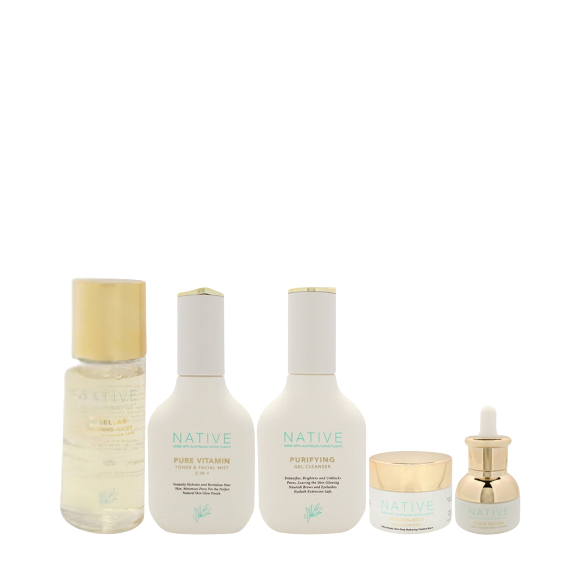 Klara Cosmetics Native 5 Step Essentials Kit