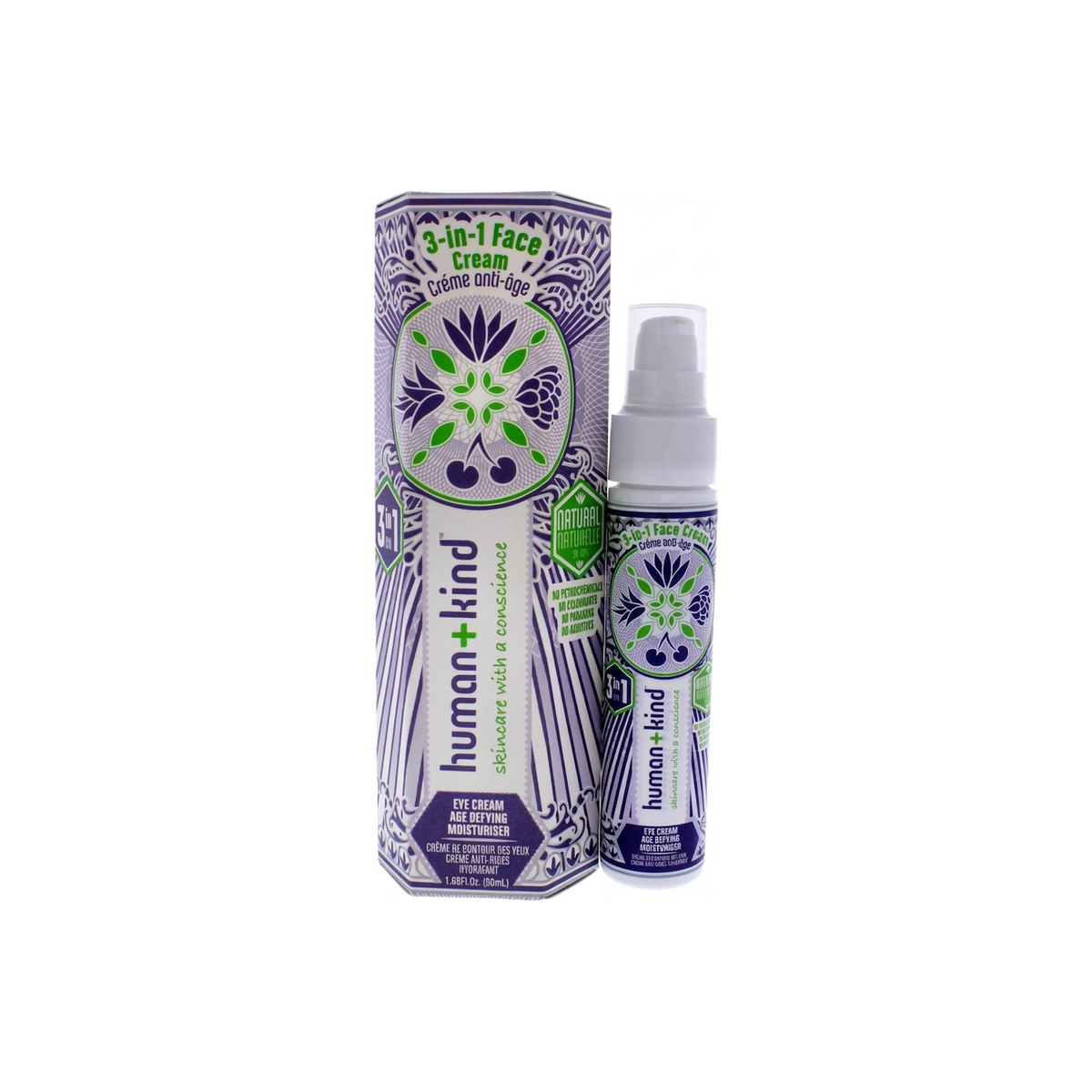 Human+kind 3-in-1 Age-Defying Facial Cream